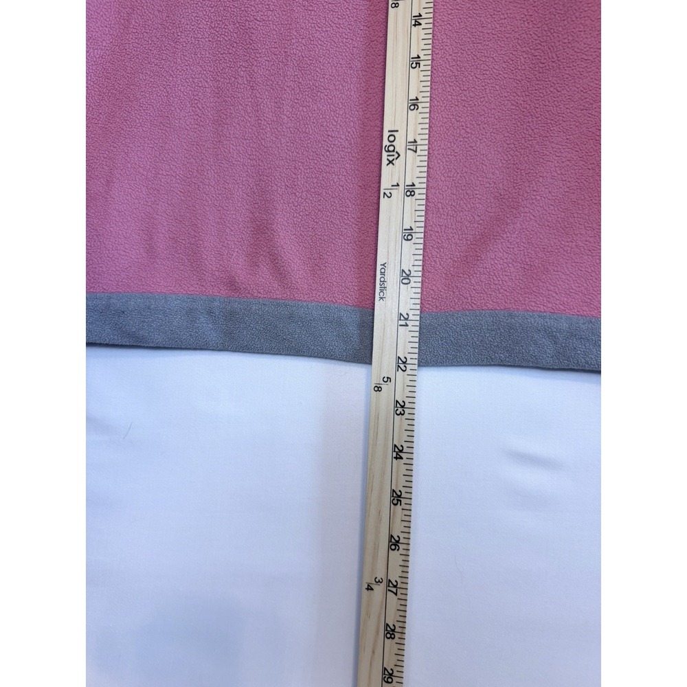 Eddie Bower Women's Medium Pink & Gray Cowl Neck Sweater Long Sleeve - Picture 3 of 12